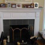 Fire place and windows by McNeill & Son