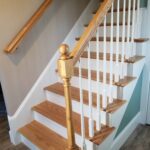 Stairway remodeled by McNeill & Son