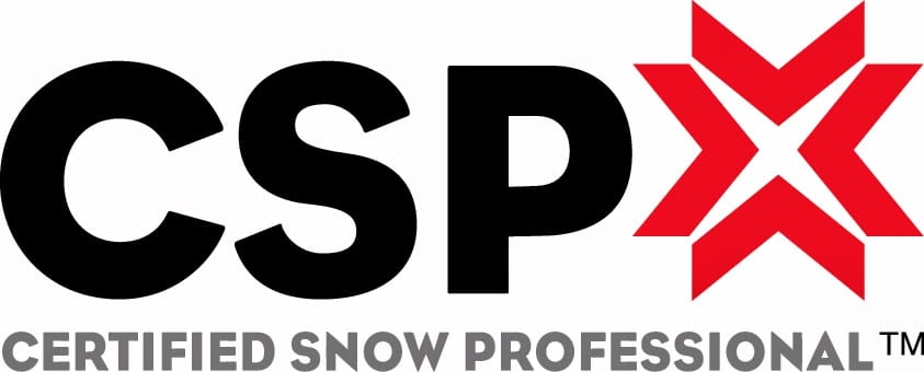 Certified snow professional logo
