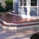 Porch remodeled by McNeill & Son